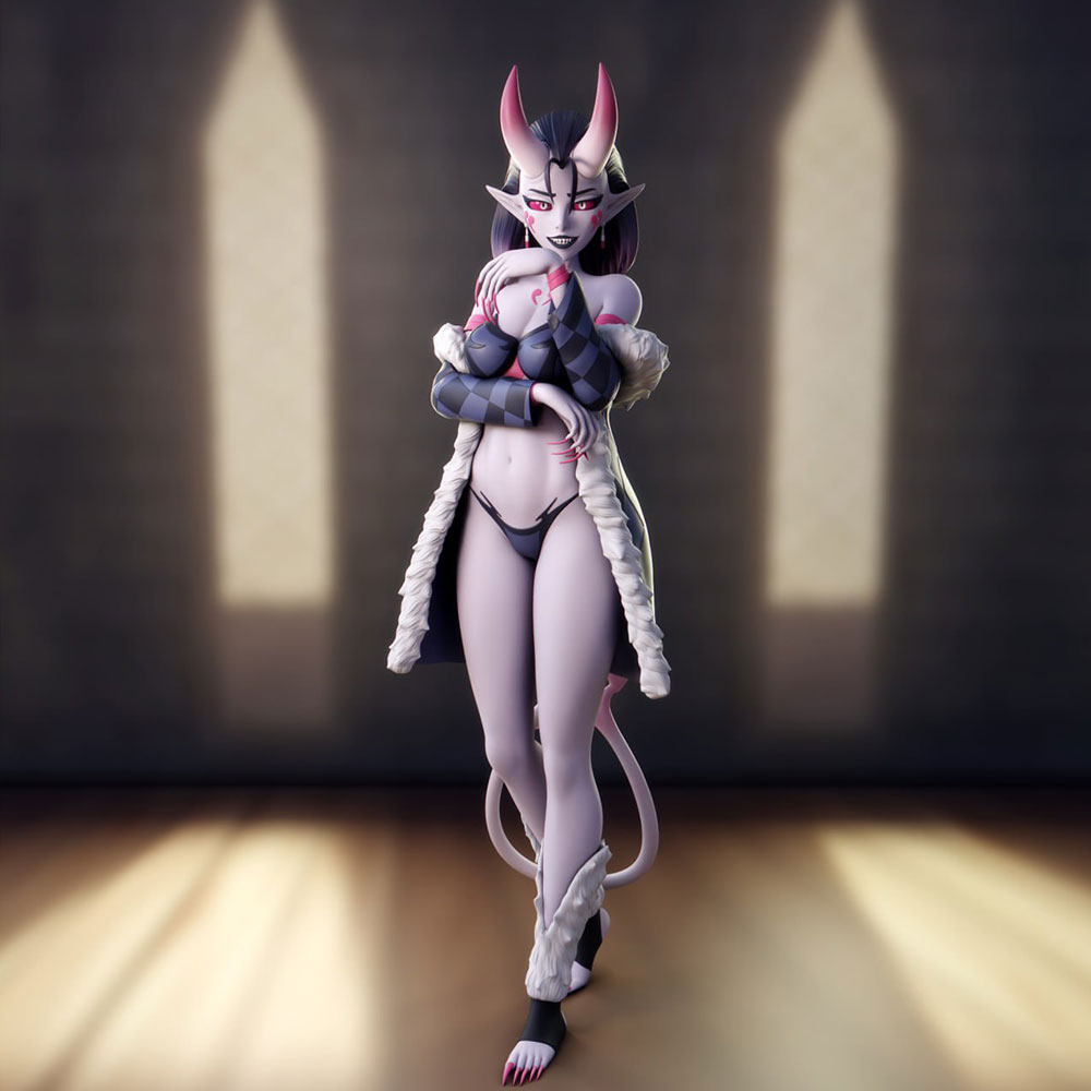 3D Printing Nyc - 1/24 Sexy Girl Resin Model Kits