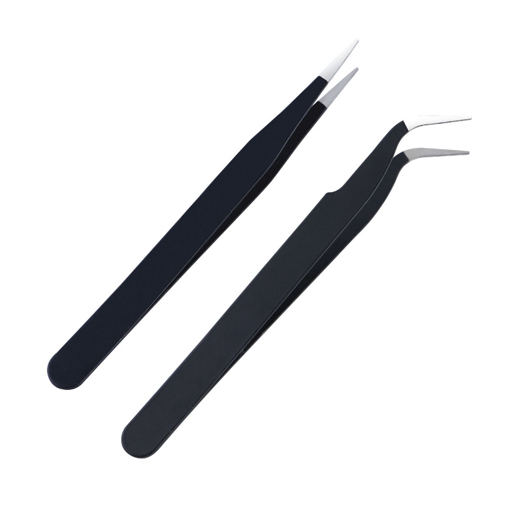 3D Printing Process - 2Pcs Precision Anti-Static Tweezers ESD Straight