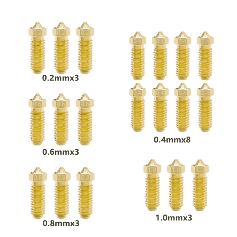 3D Printing House Machine - Anycubic 3D Printer Hotend Components Brass