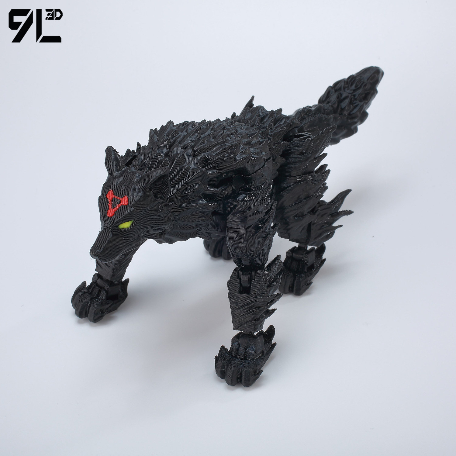 3D Printing Toys - 9L3D Lucky13 Dummy13 Form Action Figure