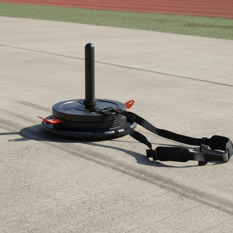Build Plate - Heavy Duty Fitness Drag Sled 23.6x15.7x7.3