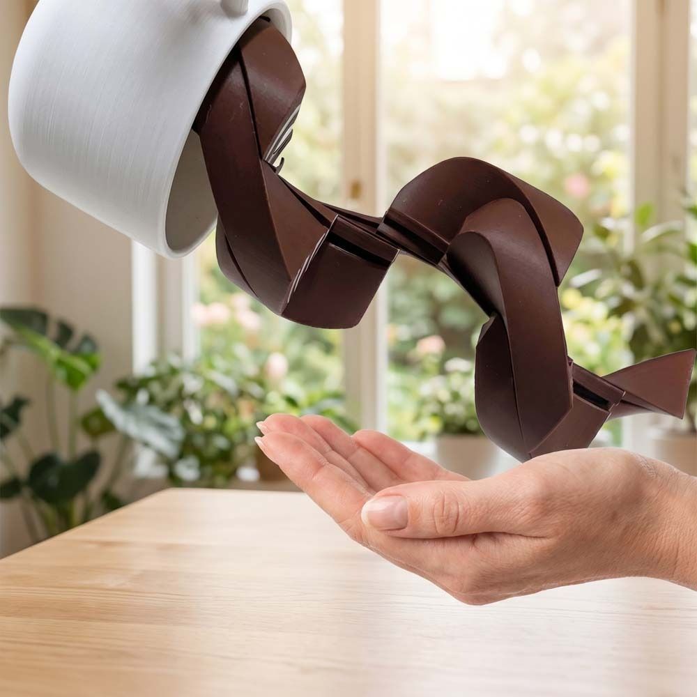 3D Printing Material - Realistic Design 3D Printed Coffee Spill