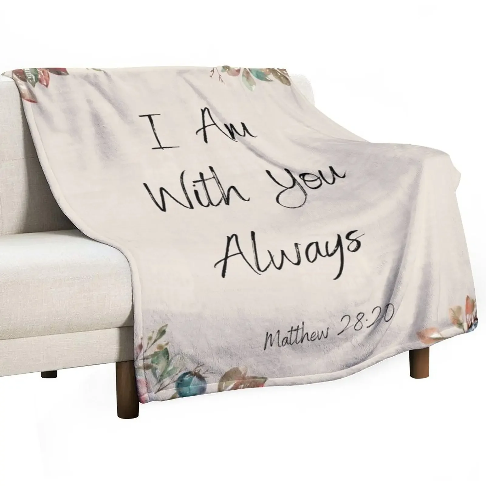 Bible Verse- I Am With You Alw - 3D Printing Verse recension och pris