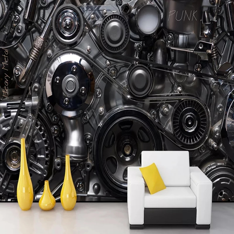 Custom Mural 3D Metal Machine  - 3D Printing House Machine recension och pris
