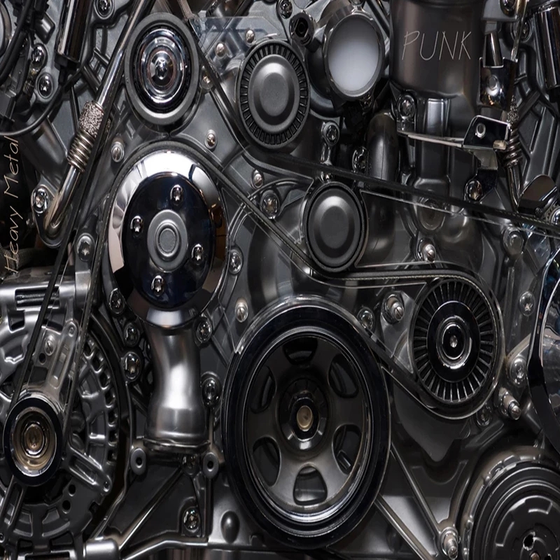 Custom Mural 3D Metal Machine  - 3D Printing House Machine recension och pris