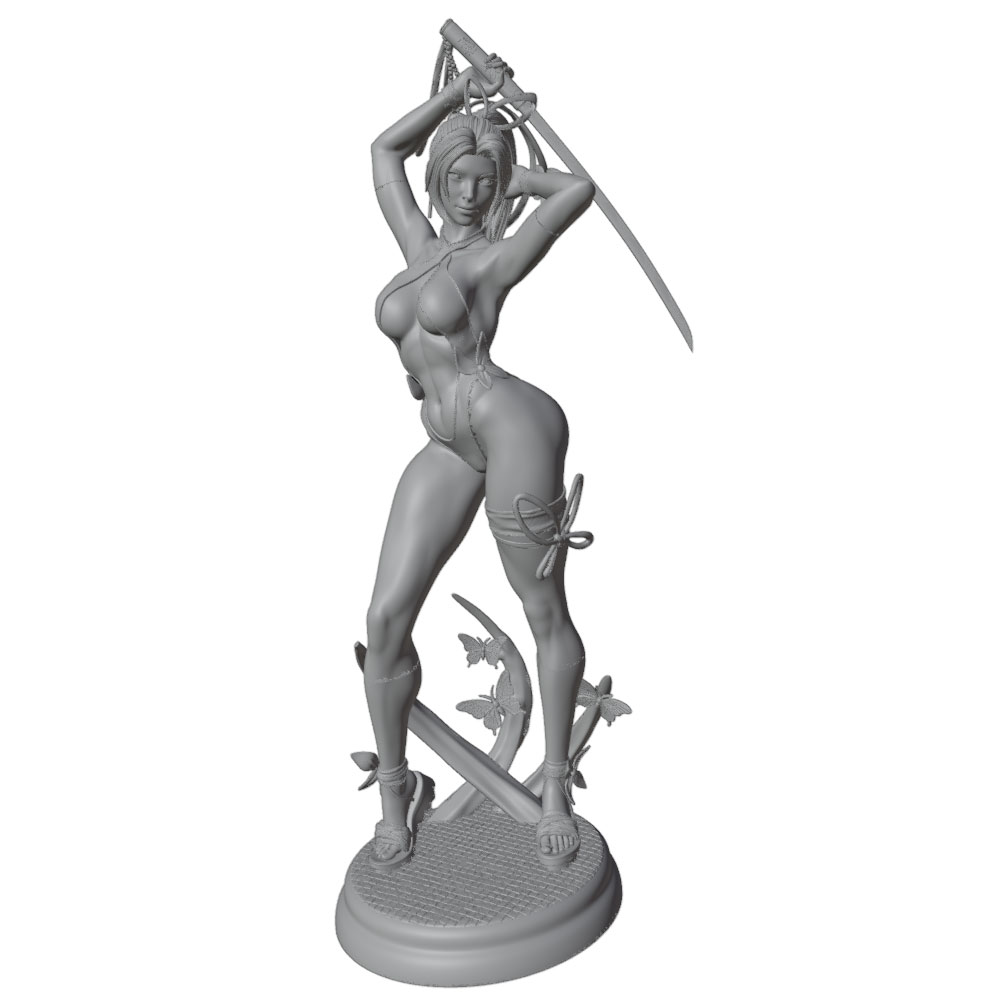 1/24 Female 	Warrior Resin Mod - 3D Printing Nyc recension och pris