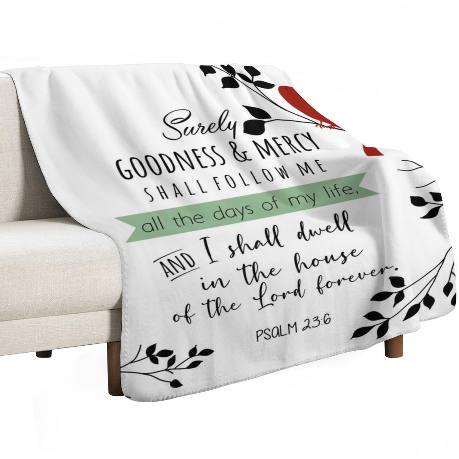 Bible Verses Throw Blanket Wri - 3D Printing Verse recension och pris
