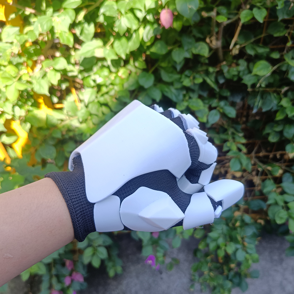Mechanical Gloves, Made from 3 - 3D Printing Material recension och pris