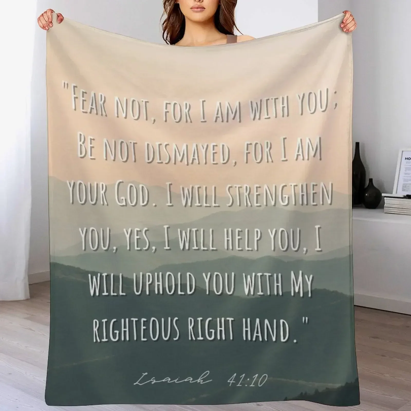 Christian Bible Verse Throw Bl - 3D Printing Verse recension och pris