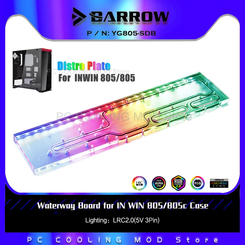 Barrow Distro plate For IN WIN - Build Plate recension och pris