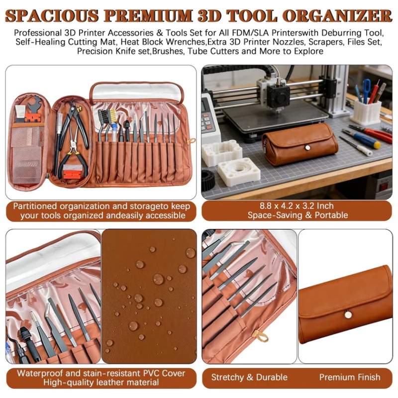 66x 3D Printer Tools Kit with  - 3D Printing House Machine recension och pris