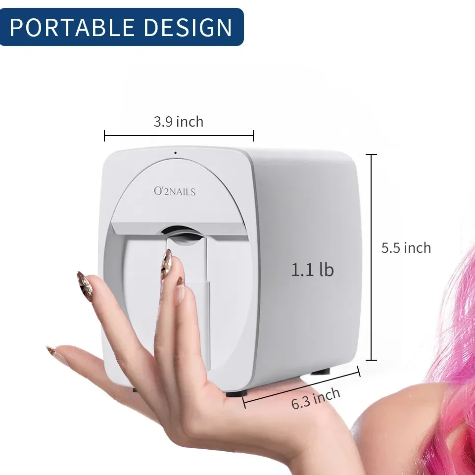 Smart Nail Printer 3D Portable - 3D Printing House Machine recension och pris