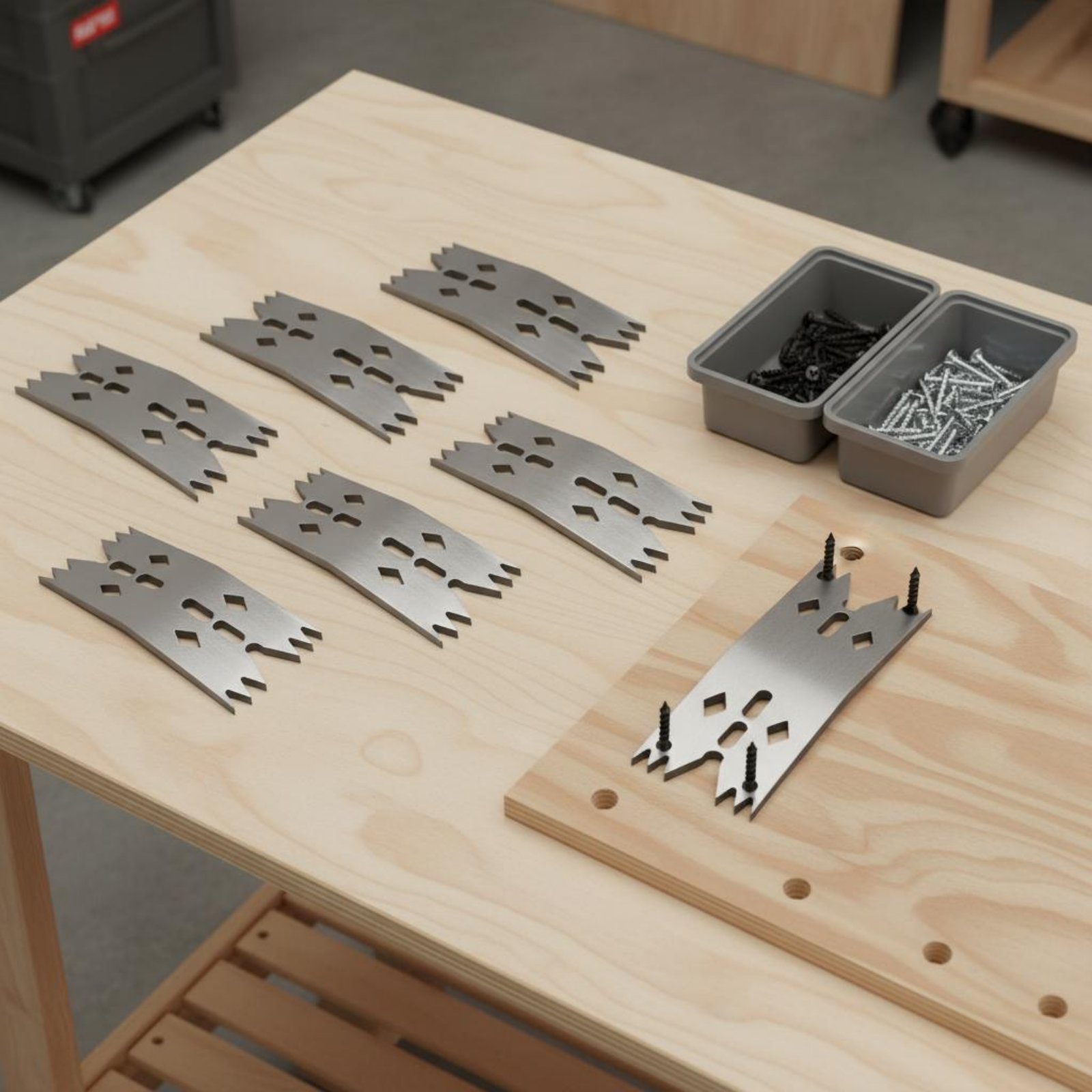6 Pieces CNC Hold down Clamp L - Build Plate recension och pris