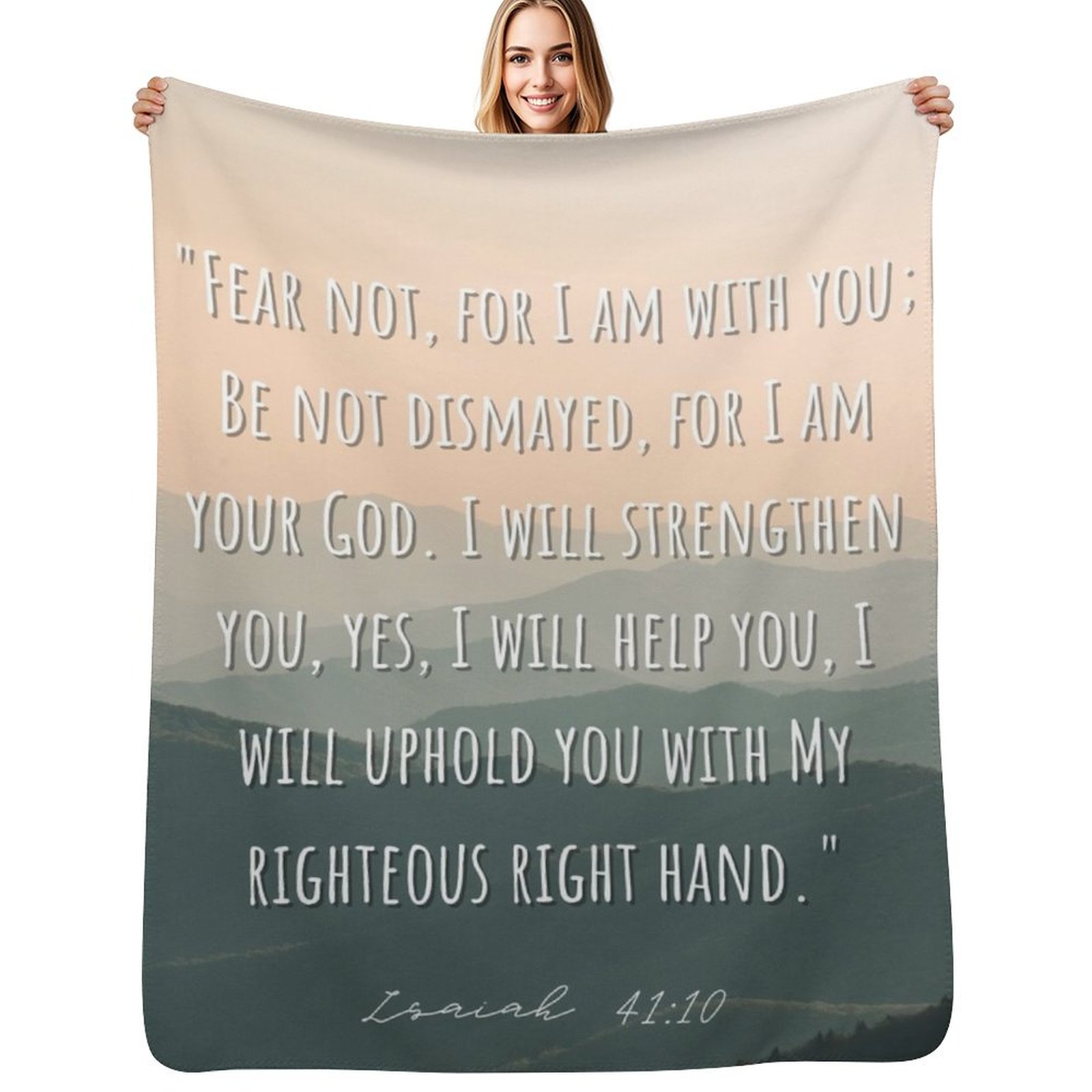 Christian Bible Verse Throw Bl - 3D Printing Verse recension och pris