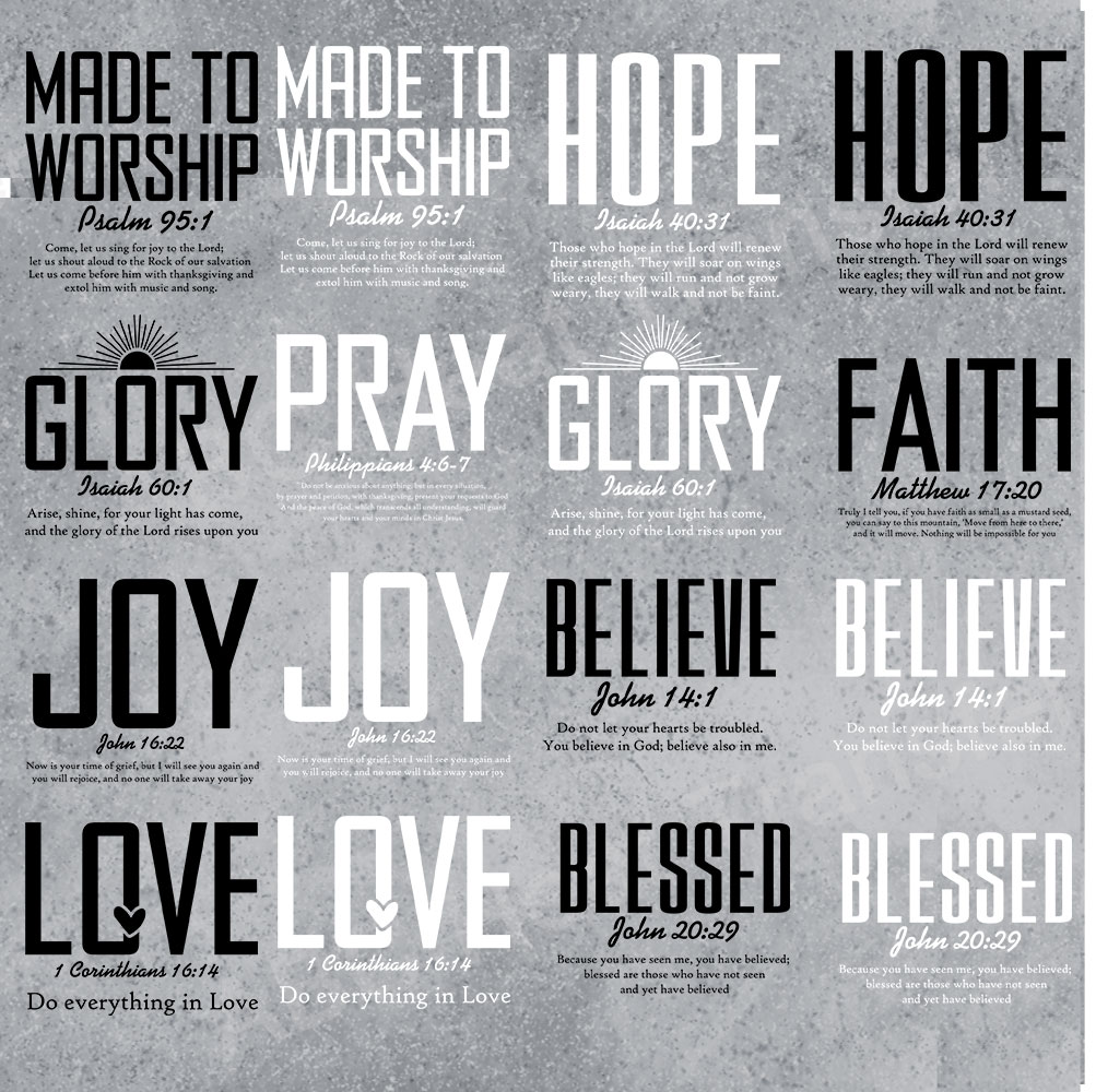 Christian Bible Verse Digital  - 3D Printing Verse recension och pris