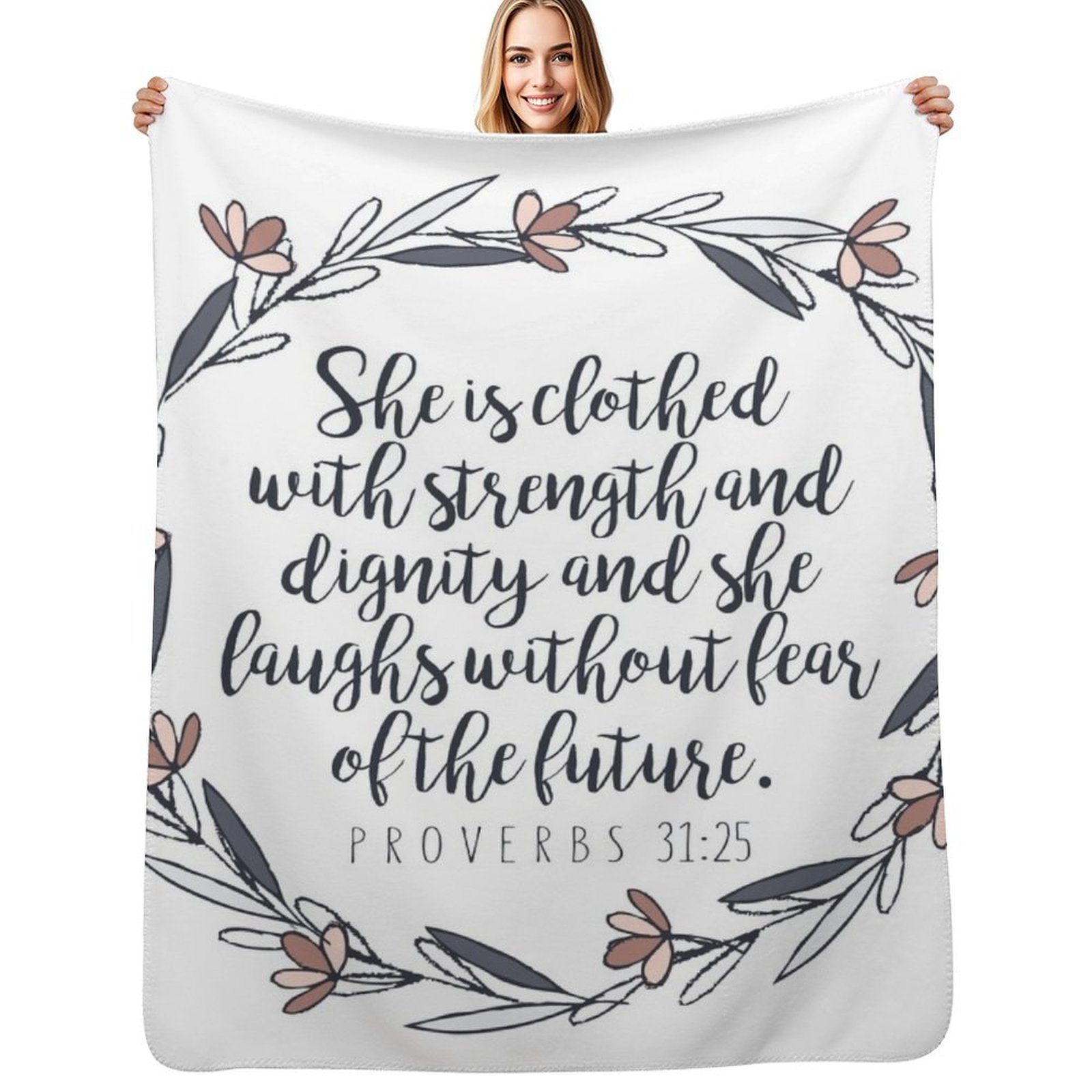Bible Verse - Proverbs 31:25 T - 3D Printing Verse recension och pris