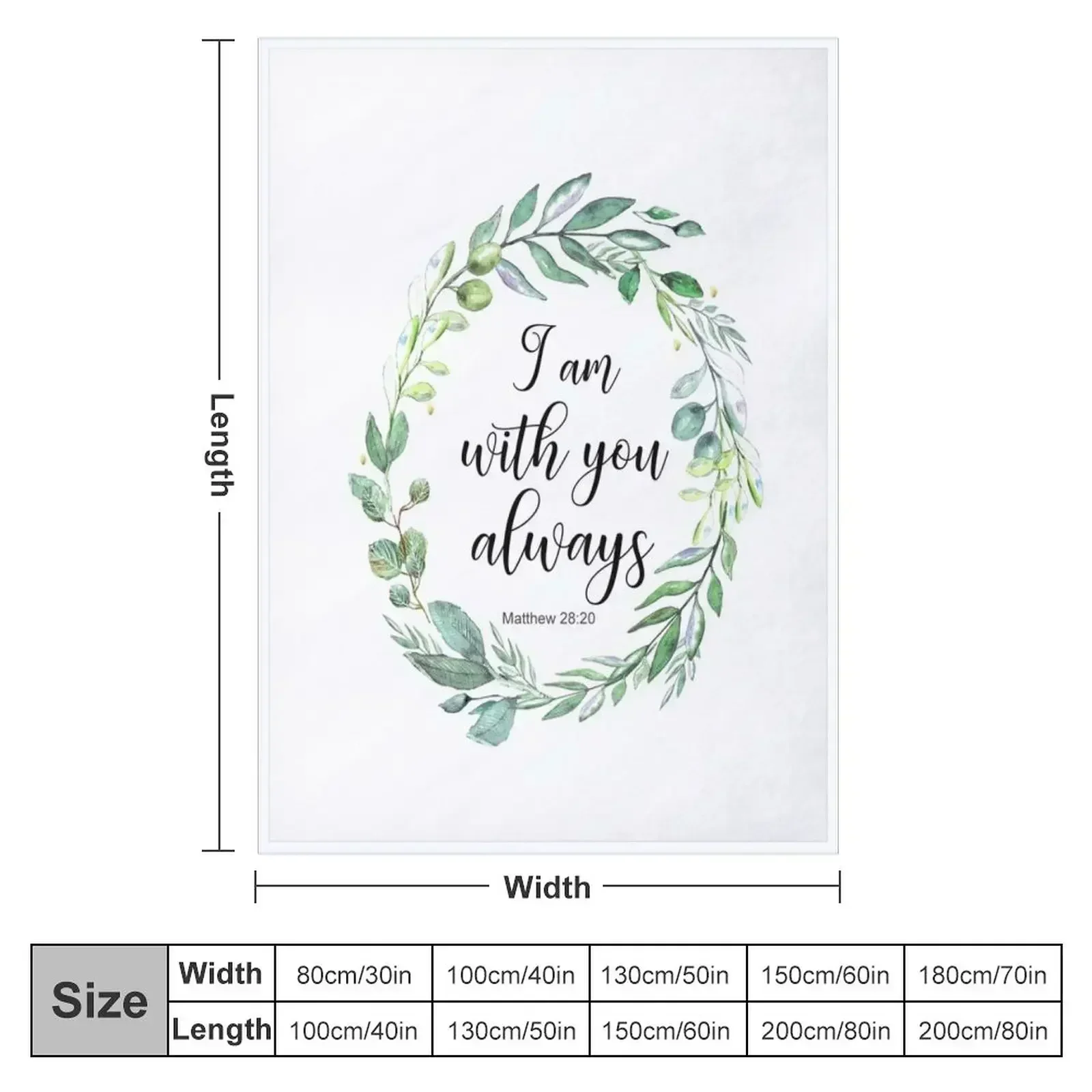 I am with you always bible ver - 3D Printing Verse recension och pris