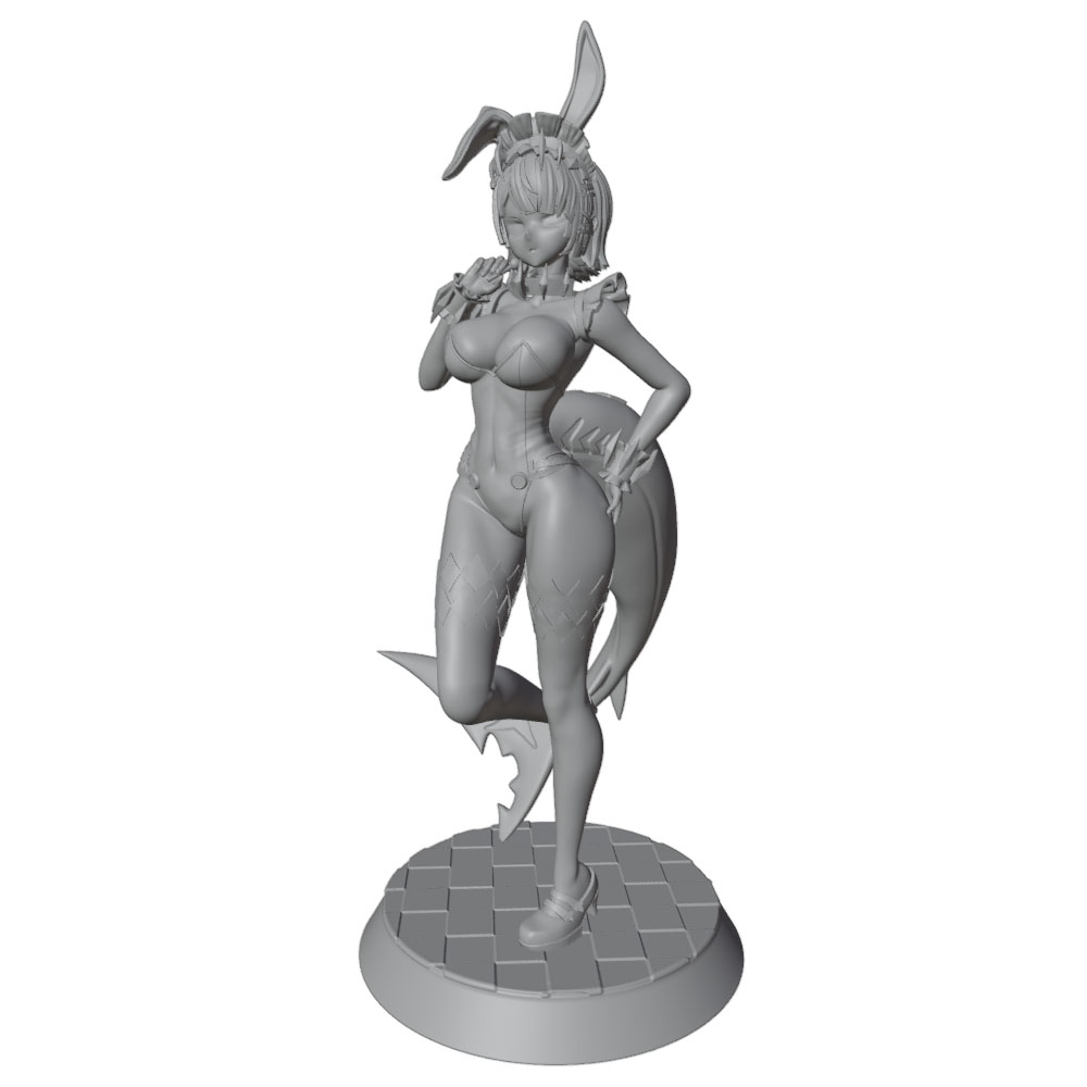 1/24 75mm Female Warrior Resin - 3D Printing Nyc recension och pris