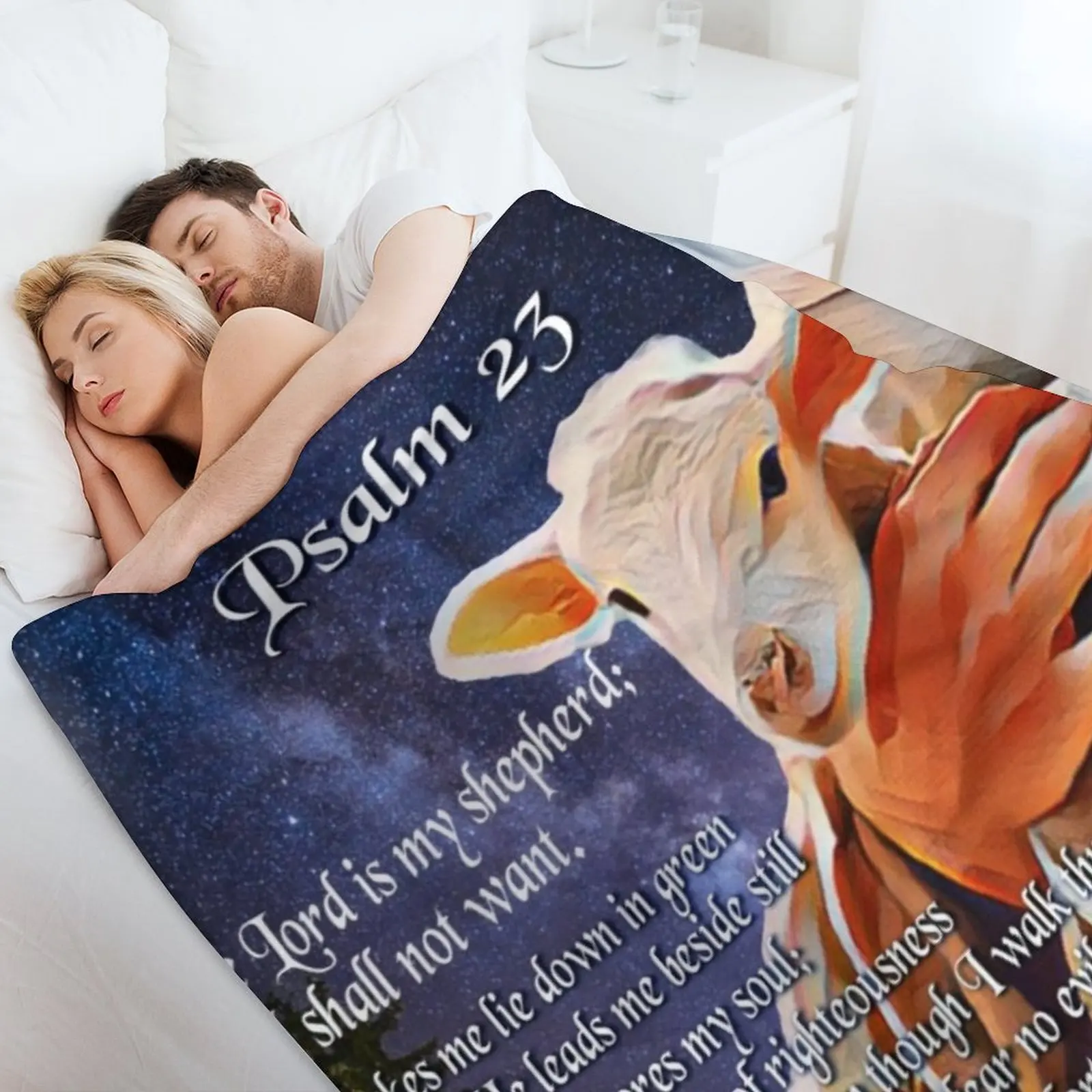 Psalm 23 Bible Verse Throw Bla - 3D Printing Verse recension och pris