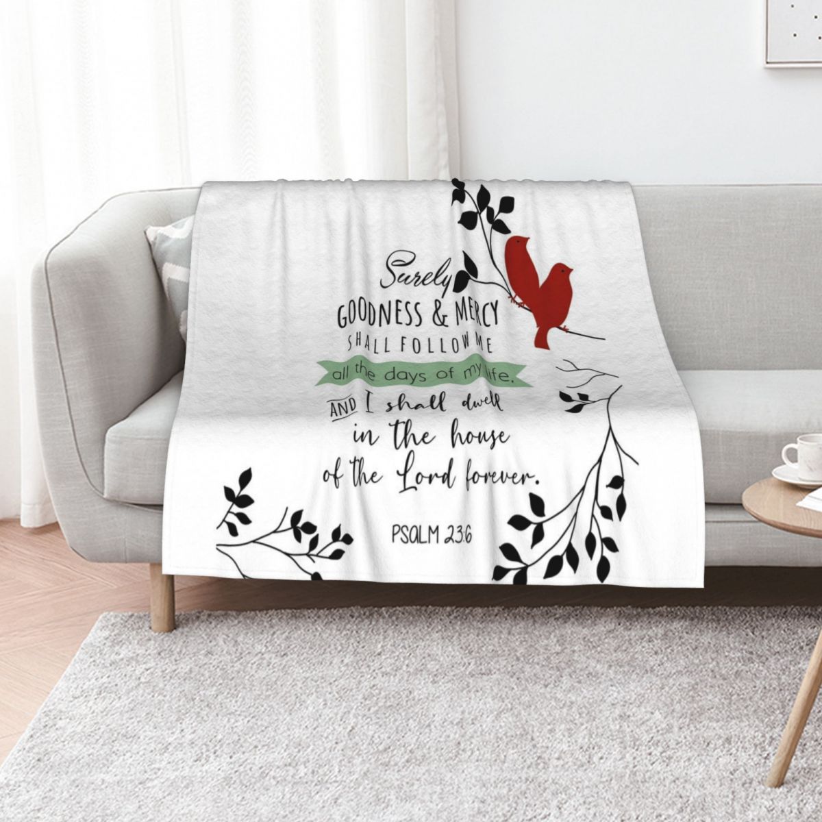 Bible Verses Throw Blanket Ele - 3D Printing Verse recension och pris