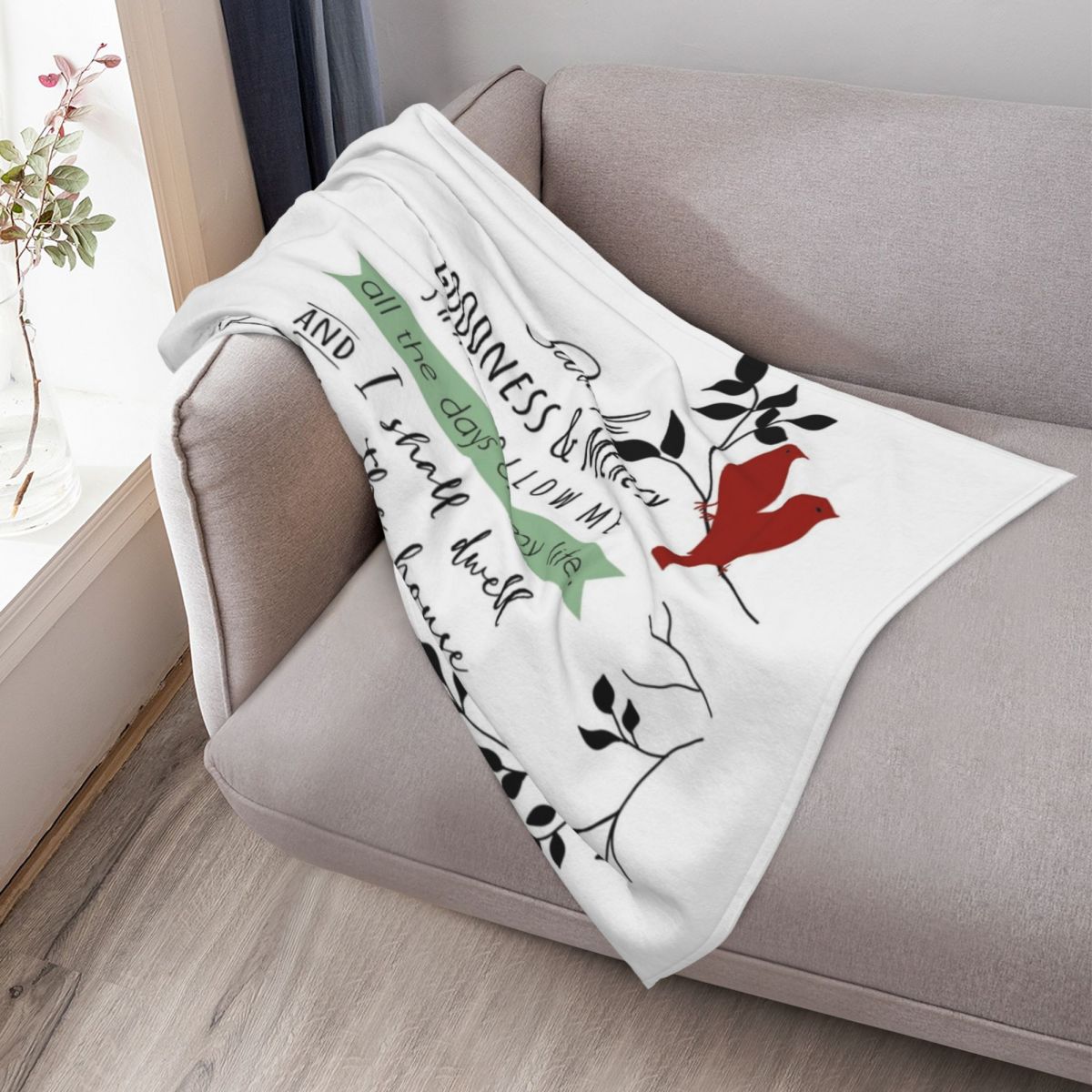 Bible Verses Throw Blanket Ele - 3D Printing Verse recension och pris